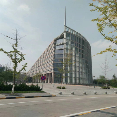 China Het hoge het Staalstructuur van de Stijgings Multivloer ASTM Norm Geprefabriceerde Bureau van de de Bouwbibliotheek leverancier