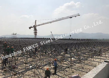 China Industriële Prefabstaalgebouwen met Hete Ondergedompelde Gegalvaniseerde Oppervlaktebehandeling leverancier