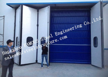 China Esthetische Industriële de Garagedeuren die van de Aluminiumlegering voor Pakhuis, Eenvoudige Installatie vouwen leverancier