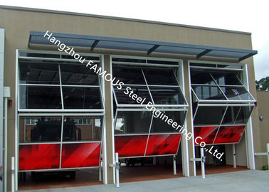 China Van het Glas Industriële Garege van het aluminiumkader van de Deuren Verticale Toenemende Bi de Vouwendeur met Afstandsbediening leverancier