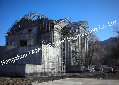 China Lichtgewicht pre Gebouwd van het de Villahuis van de Staalstructuur Bouwconstructie met Bekledingssystemen leverancier