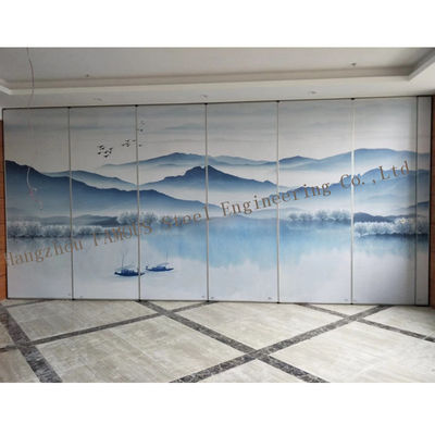 China De Zaal van de stijl de hoge akoestische prestaties van China glijdende muur van de Verdelersverdeling leverancier