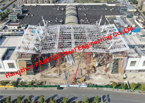 China Gegalvaniseerd Commercieel de Bundeldak van de Staal Structureel Pijp voor Winkelcomplex leverancier