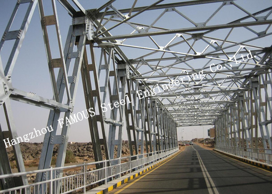 China Norm van het Staal Modulaire Bailey Bridge Truss Girder America van AWS de D1.1D1.5 Vervaardigde leverancier