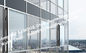 De dubbele van de het Glasvoorgevel van GlazedInsulation en Laminater-Gordijngevel Unitized En Stok Opgebouwd Systeem leverancier