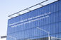 De dubbele van de het Glasvoorgevel van GlazedInsulation en Laminater-Gordijngevel Unitized En Stok Opgebouwd Systeem leverancier
