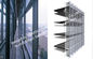 Het dubbele de het Bureaubouw van de Glasmuur Geventileerde Voorgevel Opgebouwde Systeem van de GlasGordijngevel Stok leverancier