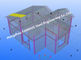 Het modulaire Ontwerp prefabriceerde snel Geassembleerd van de Structureel Staalvervaardiging Bouw leverancier
