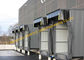 Commerciële pvc-Deuren met het Vouwen van Rubberverbinding voor Logistisch het Leegmaken Platformgebruik leverancier