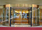 De moderne Elektrorevoling-Deuren van de Glasvoorgevel voor Hotel of Winkelcomplexhal leverancier