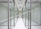 Aluminiumkader die de Dubbele Deuren van de Glasvoorgevel voor CBD-Bureau of Tentoonstellingstoonzaal glijden leverancier