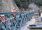 200 Type Permanente Gegalvaniseerde Oppervlaktebehandeling Steel Bailey Bridge Double Rows Bridge leverancier