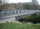 de Britse Norm assembleerde Tijdelijk Voetstaal Bailey Bridge Public Transportation leverancier