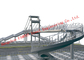 De gemakkelijke Installatie Geprefabriceerde Voetbrug van Skywalk van de Staalstructuur leverancier