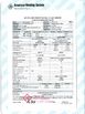 China FAMOUS Steel Engineering Company certificaten