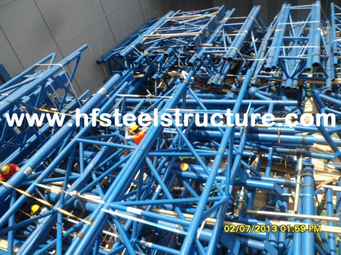 Industriële het Staalgebouwen van de structureel Staalvervaardiging voor Pakhuiskader 2