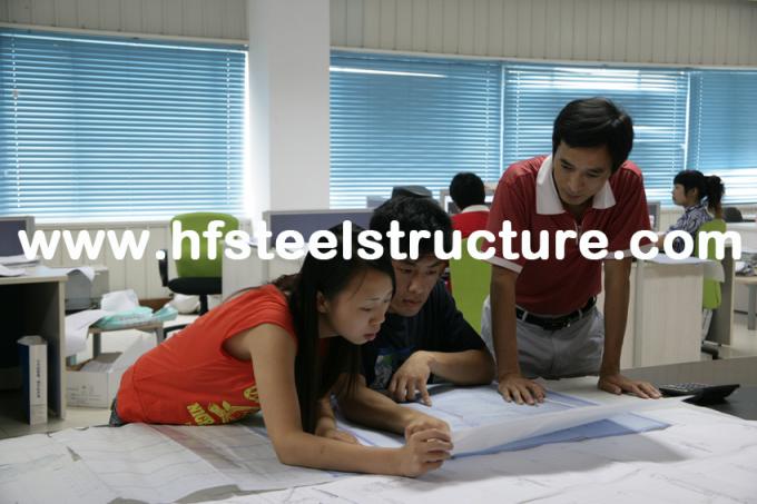 Staal die de Professionele Productielijn van Structureel Staalfabricationsby bouwen 1