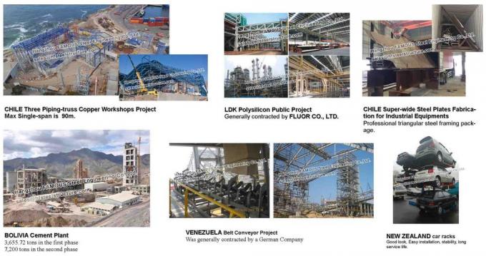 Industriële het Cementinstallatie van Structureel Staalfabrications Bolivië 12