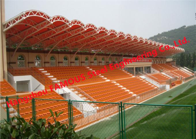 Van het het Stadionmembraan van ETFE de PTFE Met een laag bedekte van de het Structurele Staalstof van de het Dakbundel Norm van de Luifelamerika Europa 0