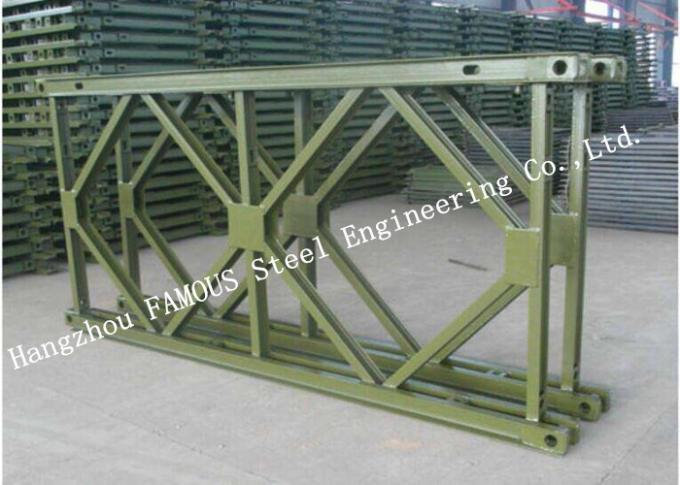 10 reeksen Staalbailey bridge prefabricated galvanized 200# TSR Q345B 0