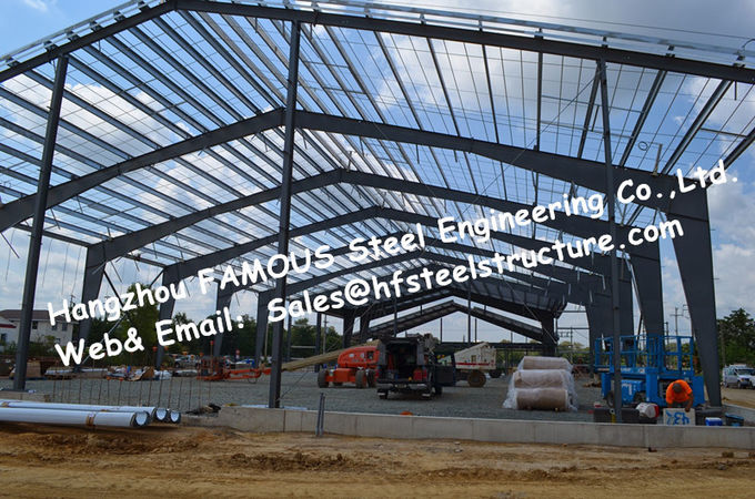 Geprefabriceerde Industriële Structureel Staalgebouwen/Woonstaalstructuur die EPS-Algemene aannemer bouwen 0