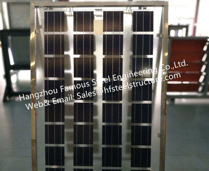 De zonne gebouw-Geïntegreerde PV (Photovoltaic) Gordijngevel van het Voorgevelsglas Met Zonnemodulesbekleding 1
