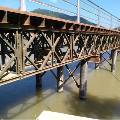 China Het gegalvaniseerde Modulaire Geprefabriceerde Comité van Staalbailey bridge temporary emergency mabey leverancier