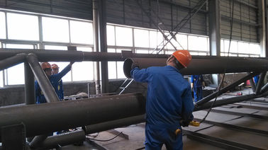 China Pre-bouwt Componenten Structureel Staal Fabrications voor de Industriële Staalbouw leverancier