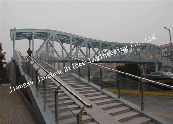 China Metaal de Bouwstaal Voetbrug Geschilderd Bailey Panel Prefabricated leverancier