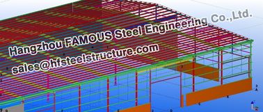 China De burgerlijke bouwkunde Structurele Ontwerpen van de staalworkshop voor Fabrications leverancier