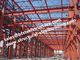 Industriële het Staalgebouwen van het metaaldakwerk met Deuren en Vensters op de Muur leverancier