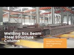 Vliegveld Pre-Engineering Gebouw Met Steel Box Beam Grootte 6 x 4.5 x 3.2m