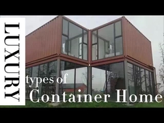 Europese modulaire prefab-containerhuis voor onderdak, snelle montage
