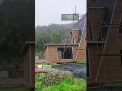 EU-standaard Energiezuinig licht staal Q345b Prefabricated House Construction Modular