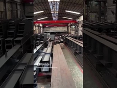 H-balk gelast staalconstructie Fabricatie kraan landingsbaan balk warmgewalst