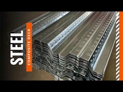 Aangepaste Vervaardigde Staaldwarsbalken Q345B voor de Concrete Vloer van Metaaldecking